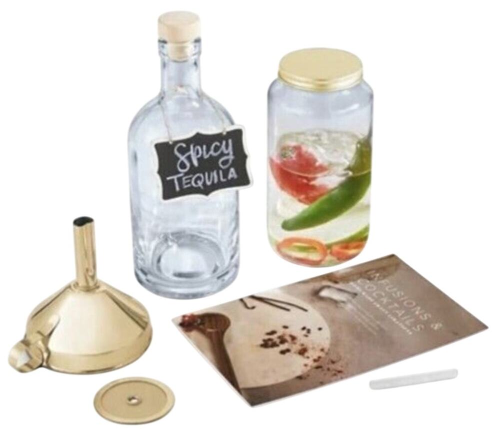 Studio Mercantile Libations Infusion Kit, Handcraft Flavored Spirits at‎ Home